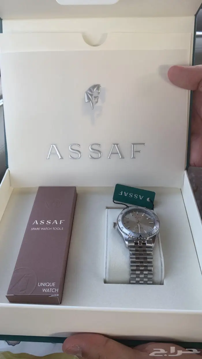 عطر ريبل وساعة ايرثمان من عساف Assaf والتوصيل مجاني 1
