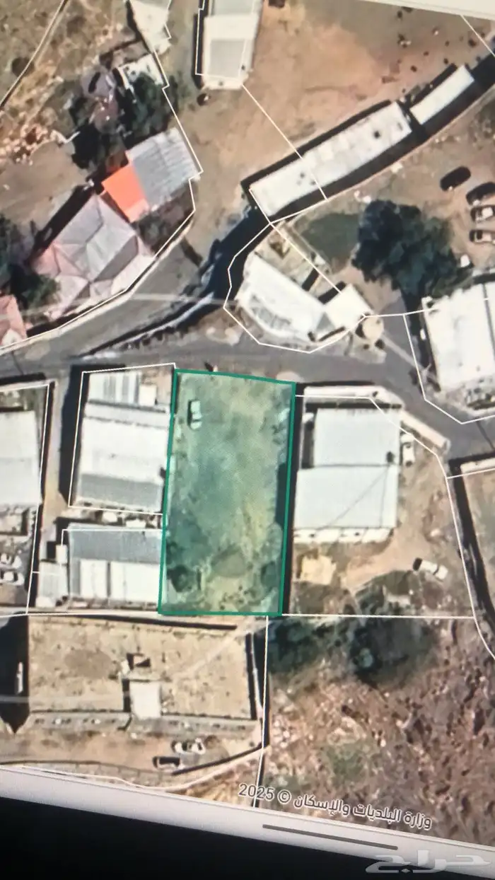 أرض سكنية بصك الكتروني في عوده وسط الطايف 0