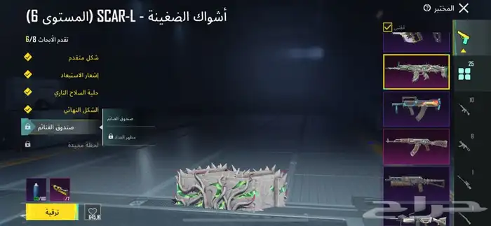 حساب ببجي 8