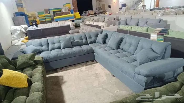 كنب جديد جاهز تفصيل كنب 41