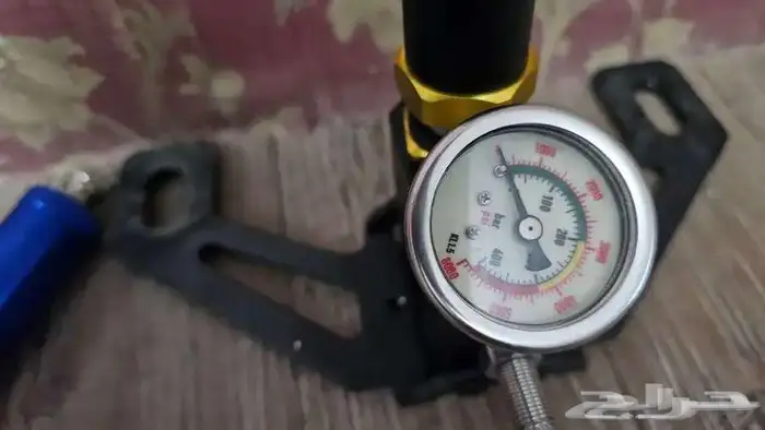 مضخة يدوية مع 3 مراحل ضغط عالي 0-6000 رطل 4