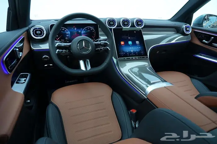 مرسيدس GLC 200 Coupe موديل 2026 أصفار خليجي أخضر فضي جملي 8