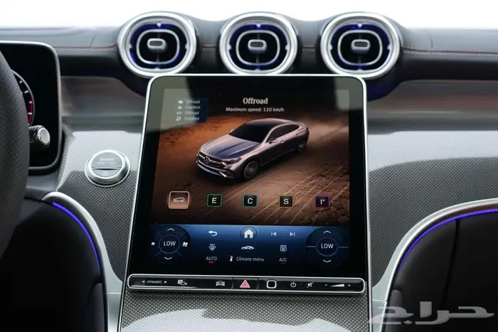 مرسيدس GLC 200 Coupe موديل 2026 أصفار خليجي أخضر فضي جملي 11
