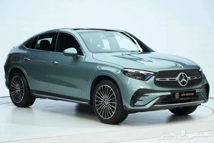 مرسيدس GLC 200 Coupe موديل 2026 أصفار خليجي أخضر فضي جملي 0