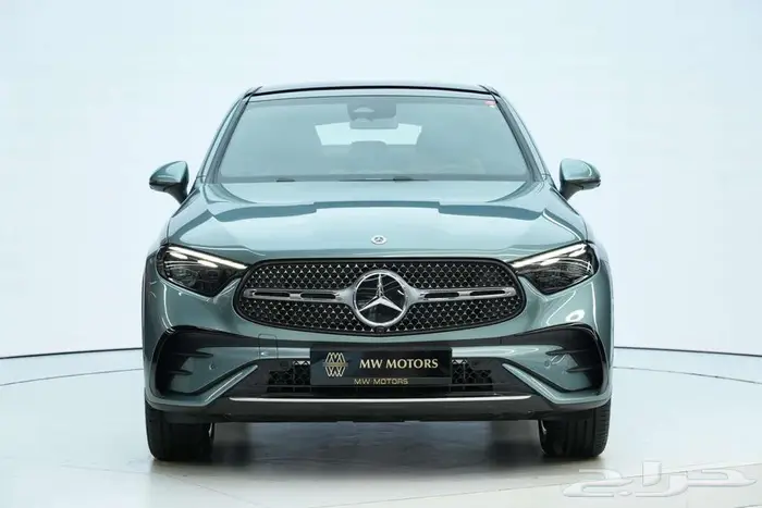 مرسيدس GLC 200 Coupe موديل 2026 أصفار خليجي أخضر فضي جملي 1