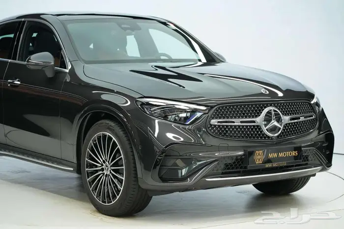مرسيدس GLC 200 Coupe موديل 2026 أصفار خليجي رمادي غامق جملي 2