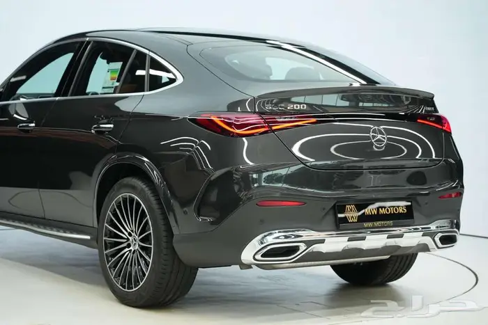 مرسيدس GLC 200 Coupe موديل 2026 أصفار خليجي رمادي غامق جملي 5