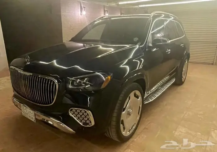 مرسيدس GLS 450 معدل مايباخ GLS 600 2021لون أخضر داخليه 8
