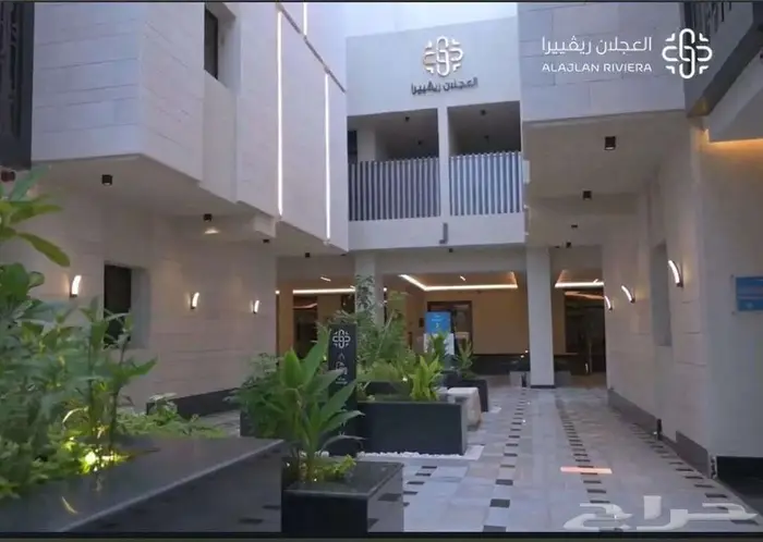 للأيجار شقة بمجمع العجلان ريفييرا 49 حي الروضة 1