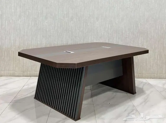 جديد طاولة اجتماع مودرن فخم 6 و8 اشخاص متوفر كل موديل والوان 8