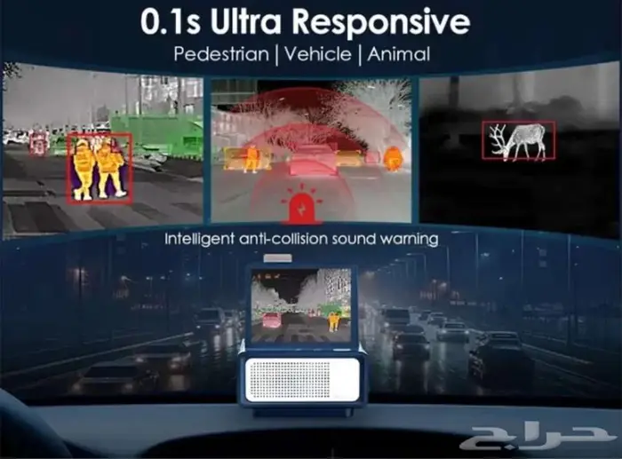 كاميرا حرارية ورؤية ليلية للسيارات والشاحنات 5