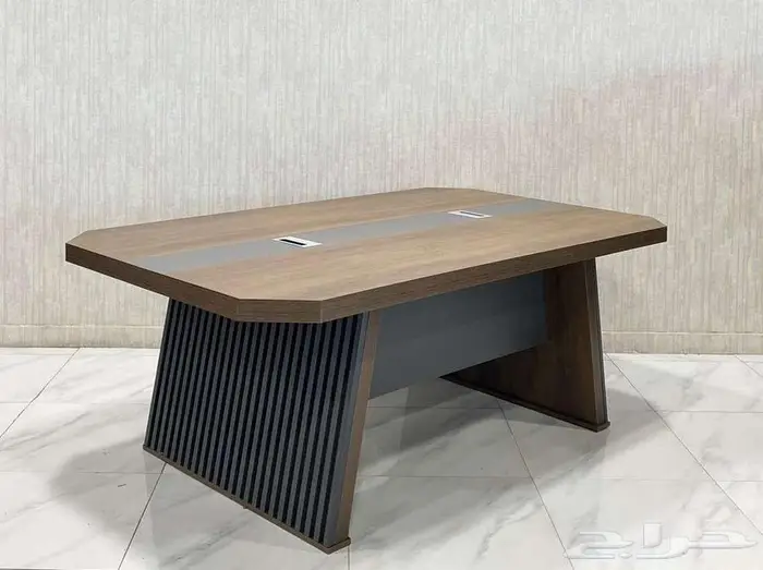 جديد طاولة اجتماع مودرن فخم 6 و8 اشخاص متوفر كل موديل والوان 7