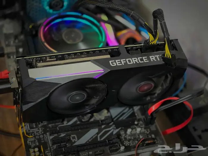 Asus RTX 3060ti للبيع أو البدل بهاردسك 18تيرا 1