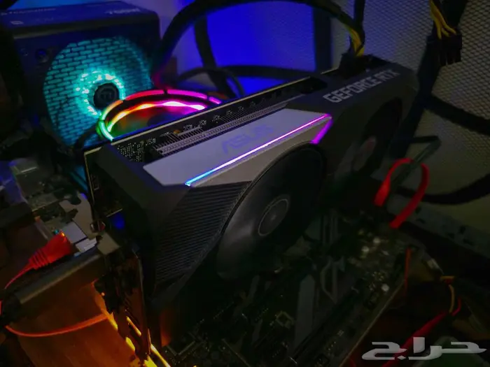 Asus RTX 3060ti للبيع أو البدل بهاردسك 18تيرا 0