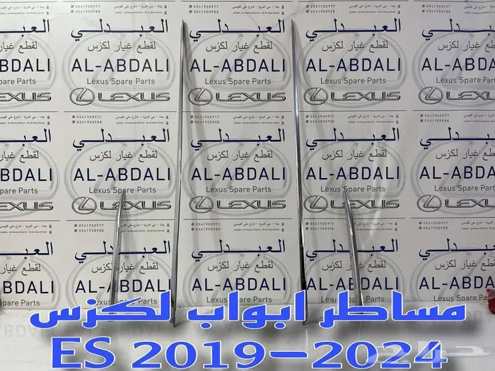 طقم نياكل ابواب تجاري طبق الاصل لكزس LEXUS ES 2019-2024 2