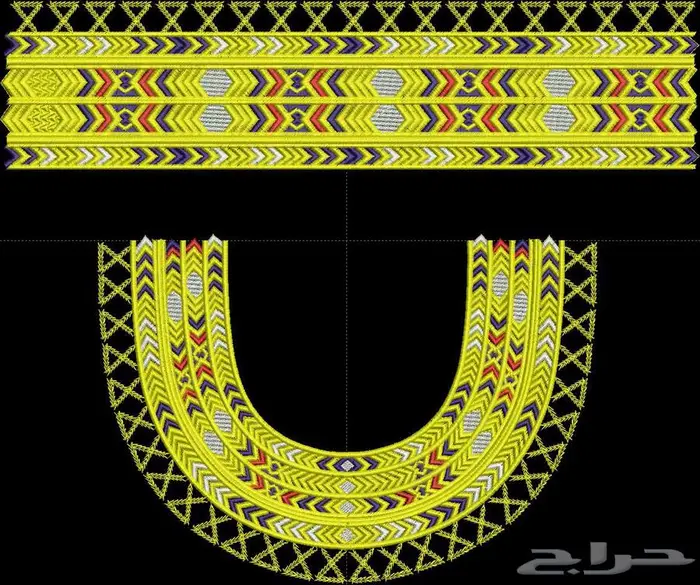مصمم تطريز طقم بيبي 7