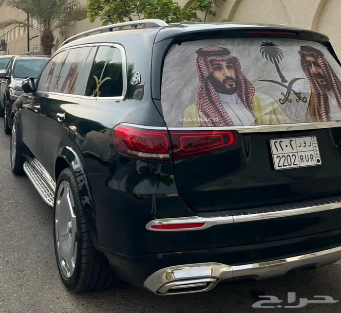 مرسيدس GLS 450 معدل مايباخ GLS 600 2021لون أخضر داخليه 7
