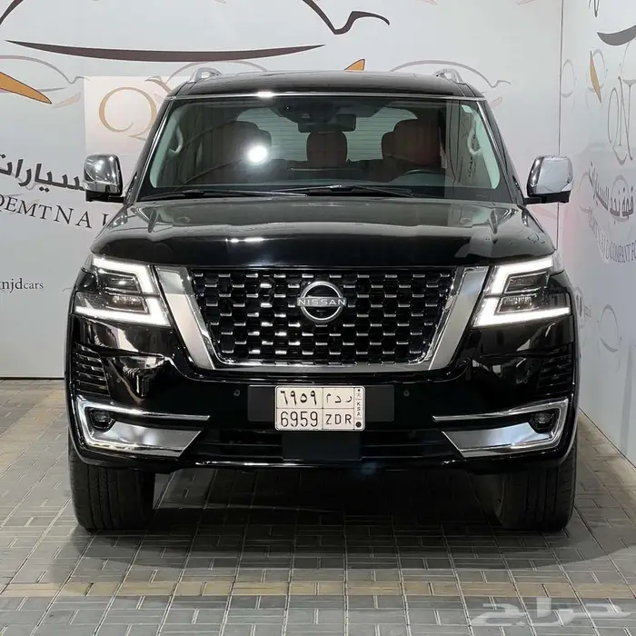 نيسان باترول بلاتنيوم فل كامل بنزين 2022 ممشى 77 الف 1