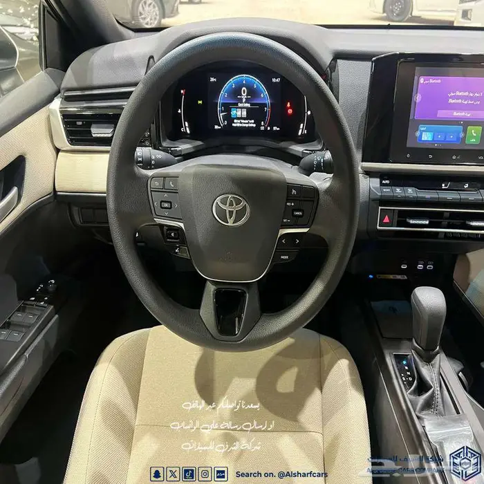 كامري E استاندر خليجي 2025 الساير 109250 اصدار لوحات فروي 5