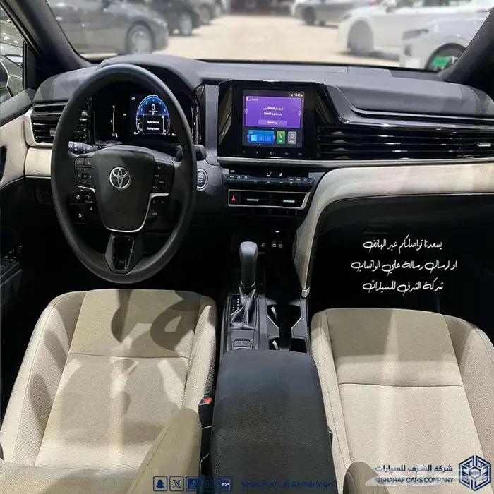 كامري E استاندر خليجي 2025 الساير 109250 اصدار لوحات فروي 4