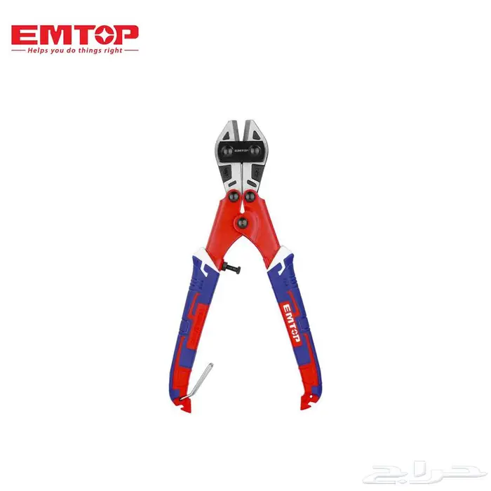 قطاعة أسلاك وسلاسل ومسامير احترافية EMTOP   مقاس 8 بوصة 2
