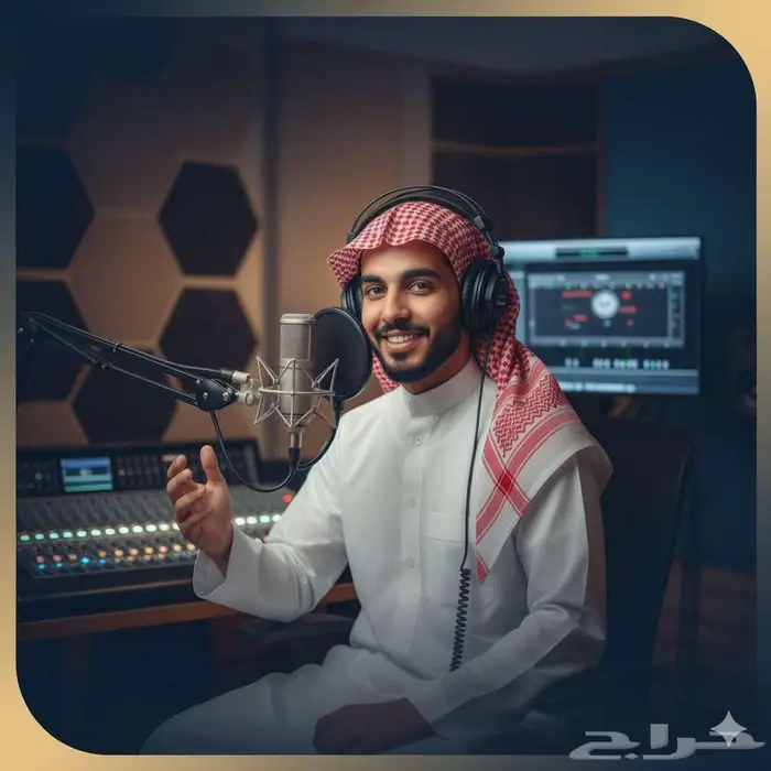 خدمة فويس أوفر احترافية باللهجة السعودية 0