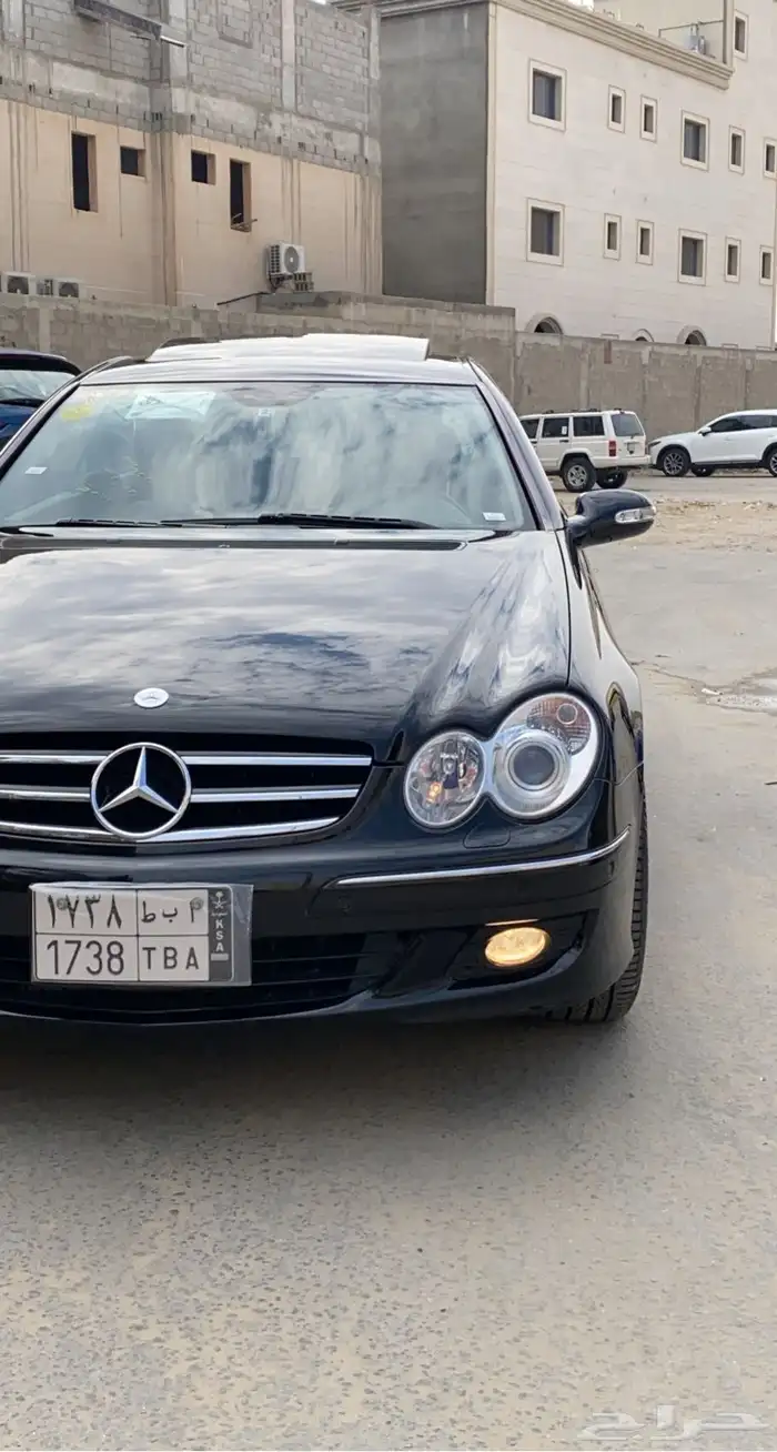 مرسيديس CLK مستورد من اليابان مخزن 6