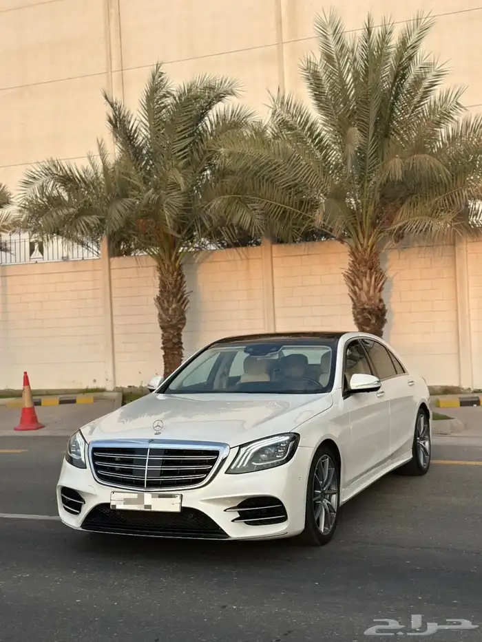 مرسيدس S450 2020 جفالي شبه جديده 4