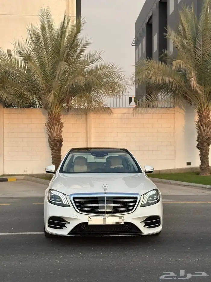 مرسيدس S450 2020 جفالي شبه جديده 2