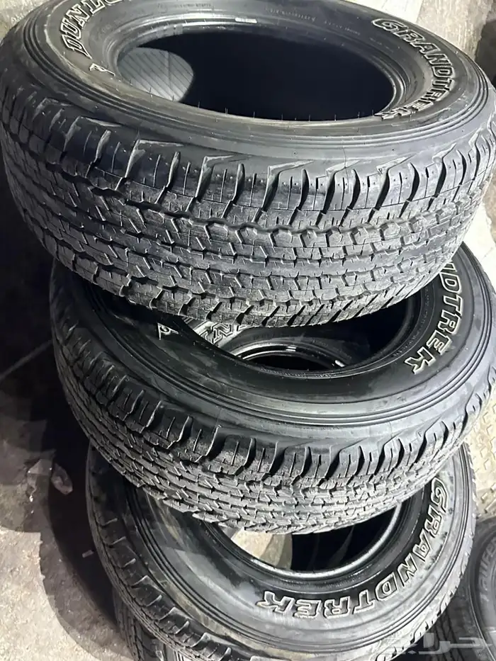 كفرات دنلوب وكاله مقاس 285 65 17 15