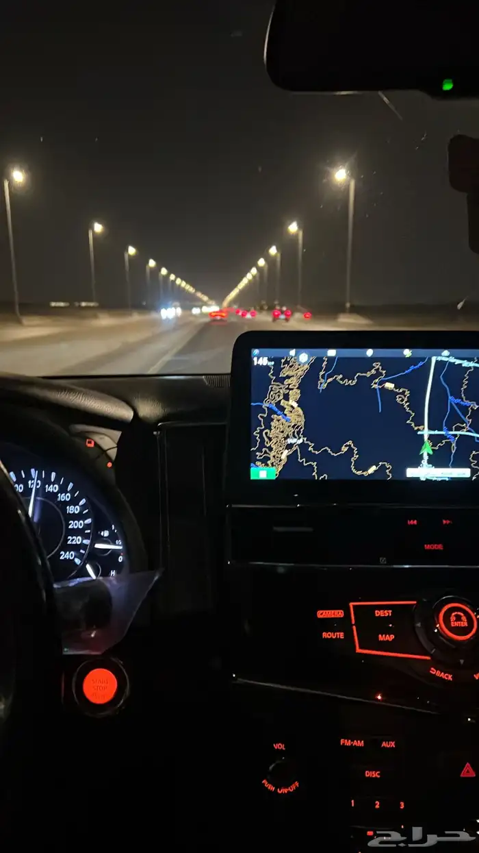 شاشة نيسان باترول 6