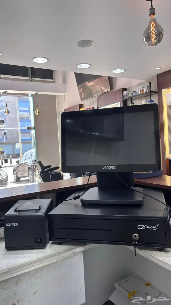 طقم كاشير كامل لصالون حلاقة بأفضل الأسعار 1