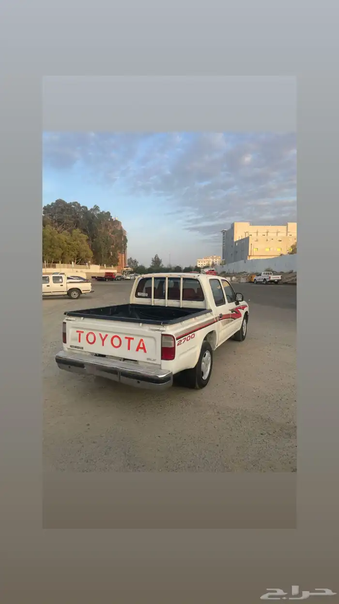 هايلوكس 2001 GLX ماشيه 287 الف فقط 2