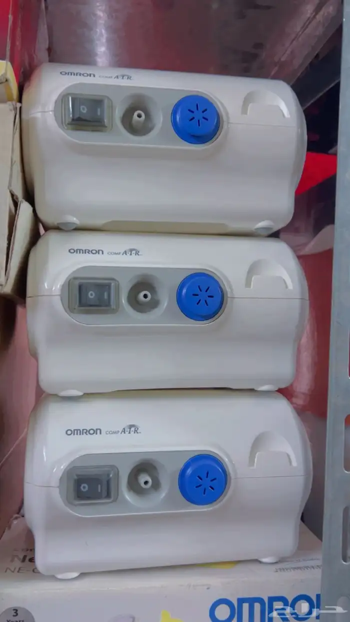 جهاز نيوبلايزر شركة اومرون Omron استخدام بسيط 0