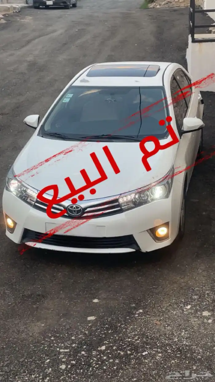 كرولا 2015 ماشيه 310 نظيفه(تم البيع) 0