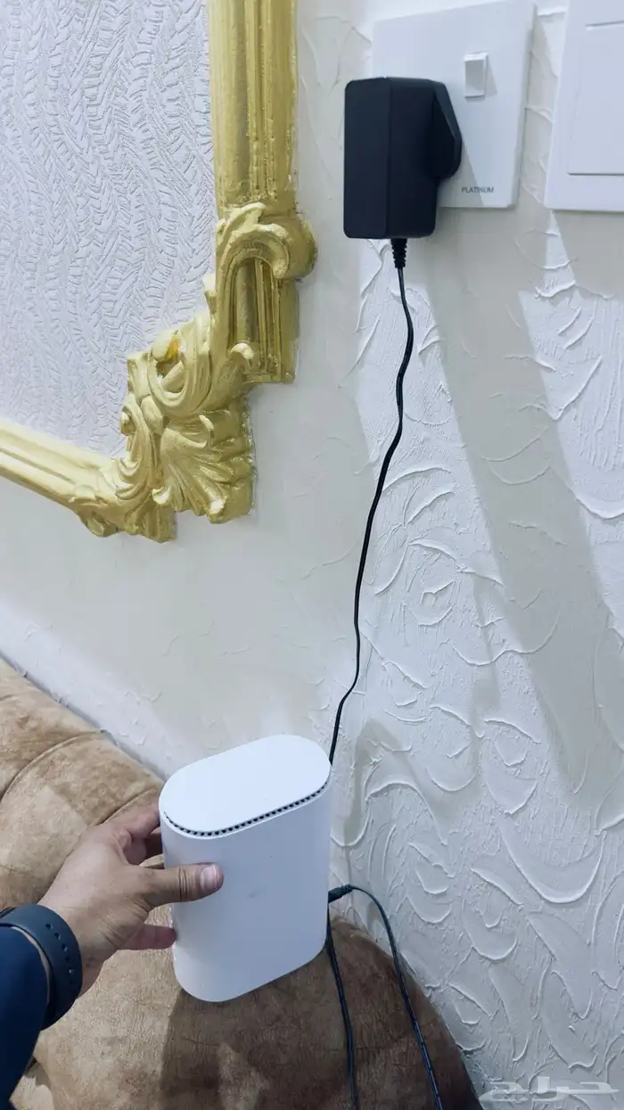 رواتر من شركه zte مع شريحه نت مفوتر لتنازل ونت غير محدود 4