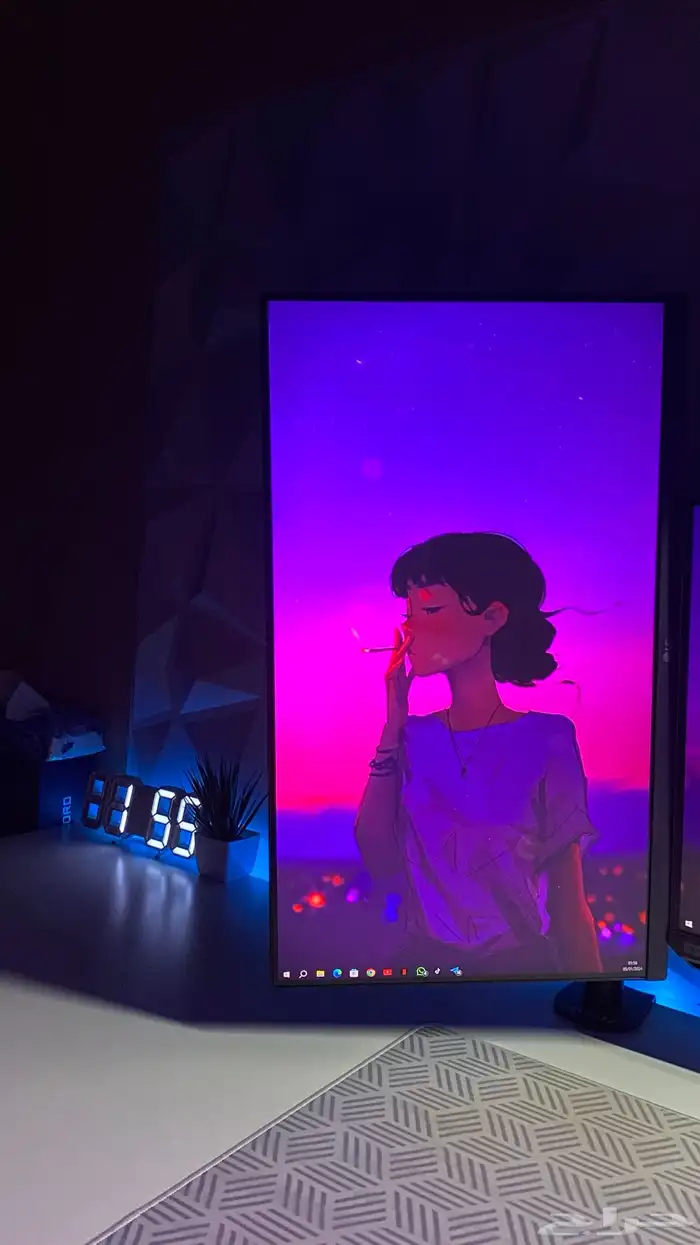 شاشه Lg 24Fall hd ips 75Hz 0