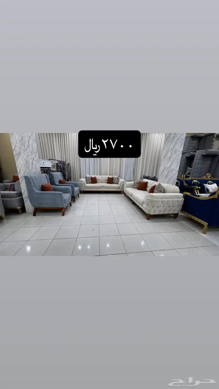 خصمم على جميع انواع الكنب لفترة محدودة 10