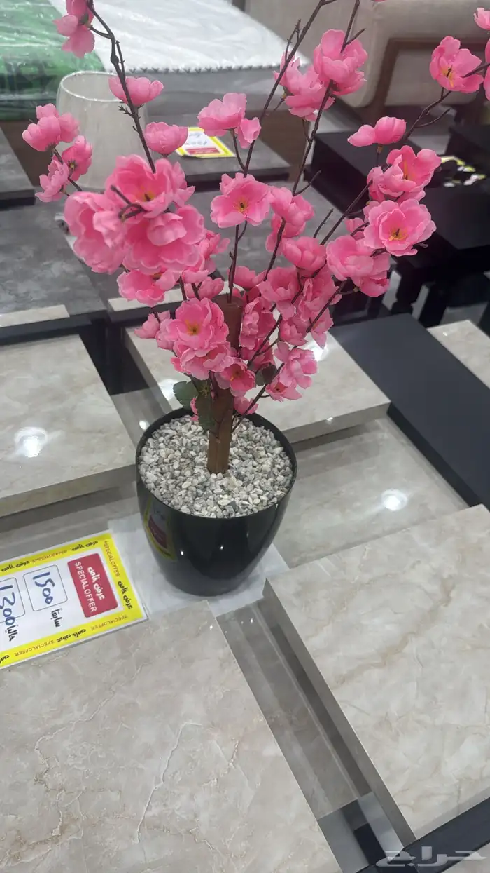 ورد صناعي ساعة حائط للبيع 8