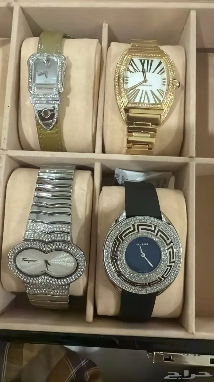 للبيع ساعات فخمة سويسرية الماس أصلية 1