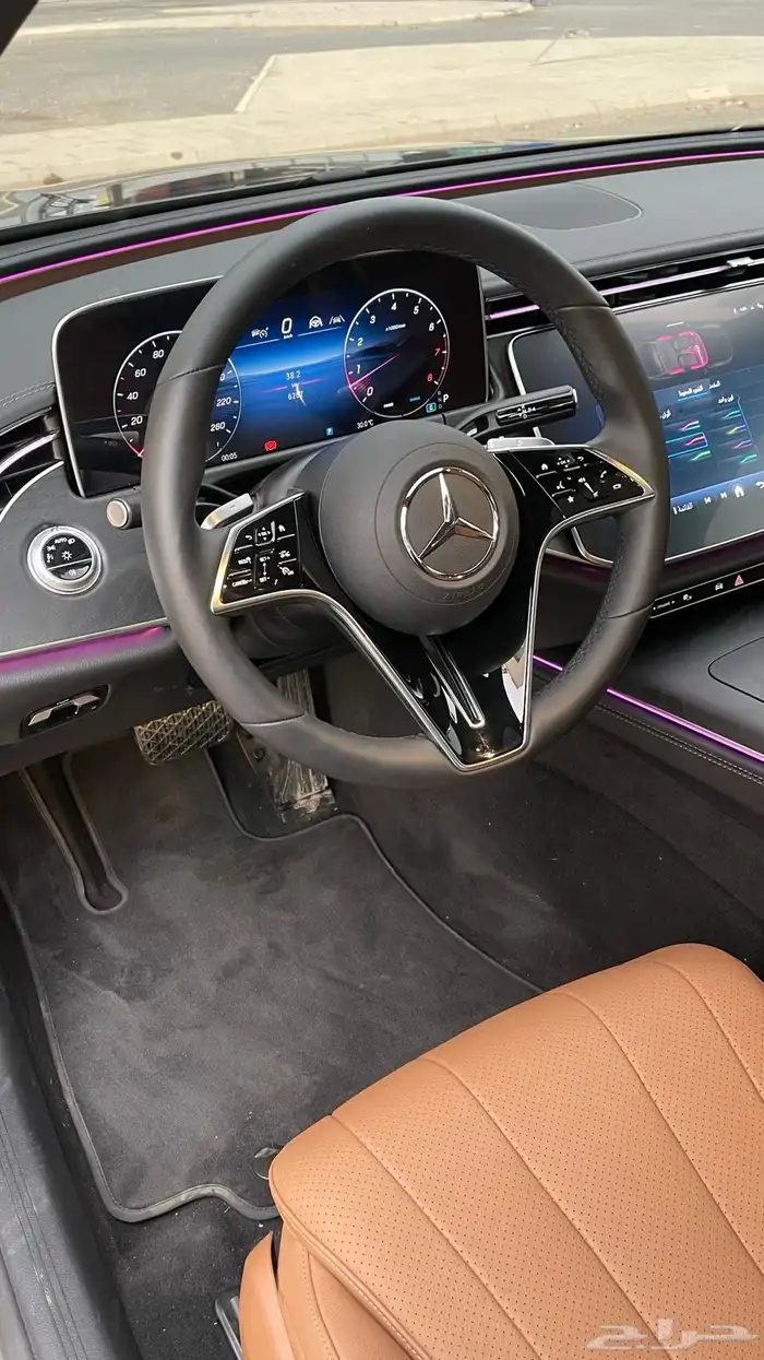 مرسيدس بنز E200 موديل 2024 ضمان الجفالي عداد 7000km فقط 22