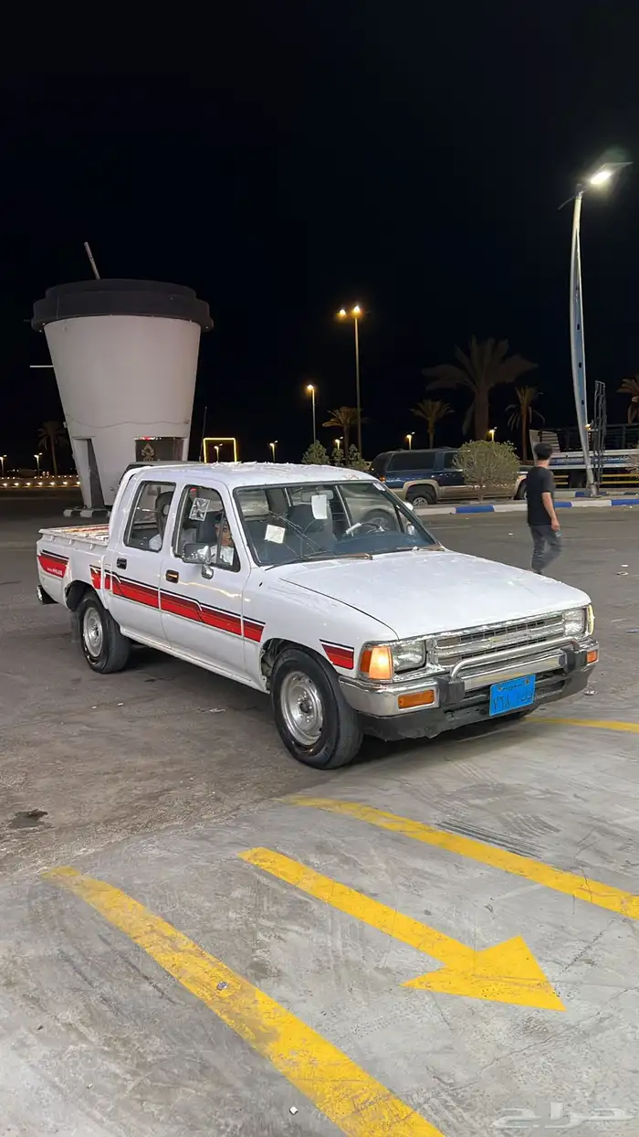 هايلوكس موديل 90 نضيف مكينه قير محركات شرط 2