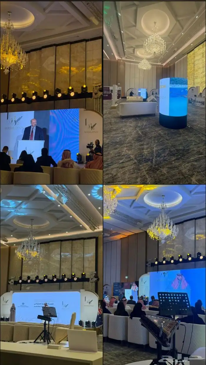 تاجير شاشات واضائات وصوتيات واستيج 7