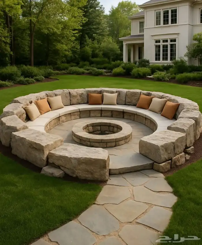 اعمال نحت اسمنتي صخريه شلالات اندنيسي 2