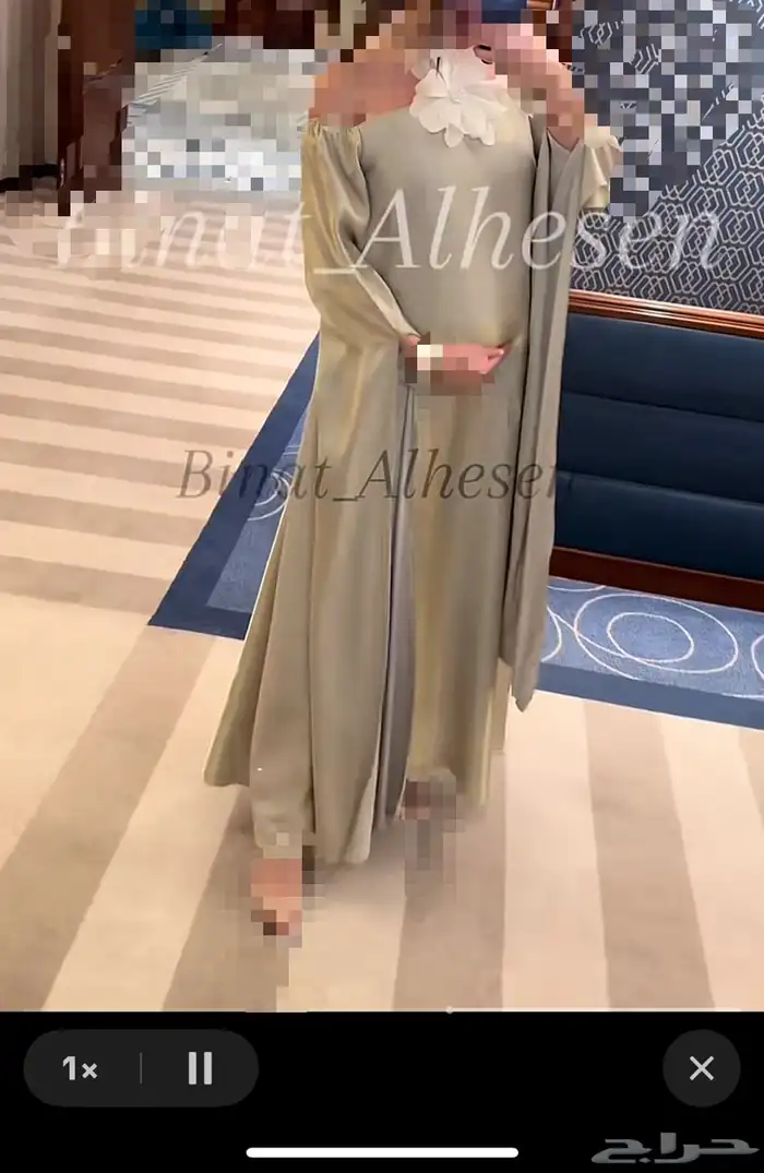فستان سهرة فخم حوامل 1