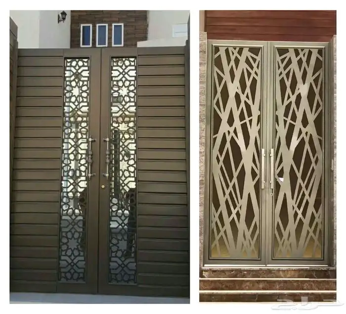 ابواب دبليو بي في سي وواجهات المنيوم والدرايش الالمنيوم 8