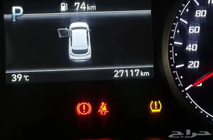 هيونداي سنتافي موديل 2021 نص فل نضيف جدا 6