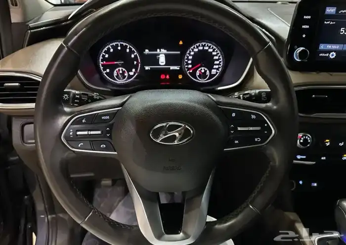 هيونداي سنتافي موديل 2021 نص فل نضيف جدا 5