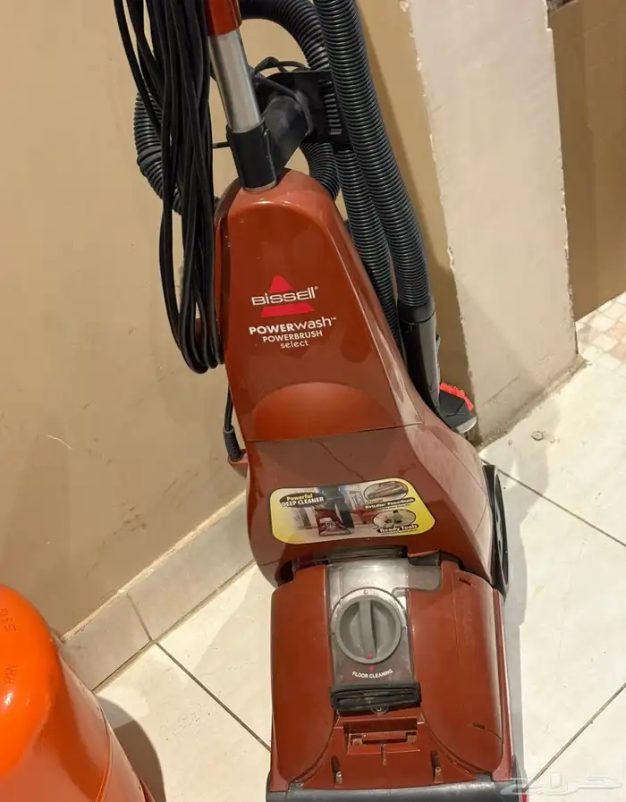 مكنسه بيسل الاصليه استخدم نظ فيه لغسيل لسجاد والأرضيات 0