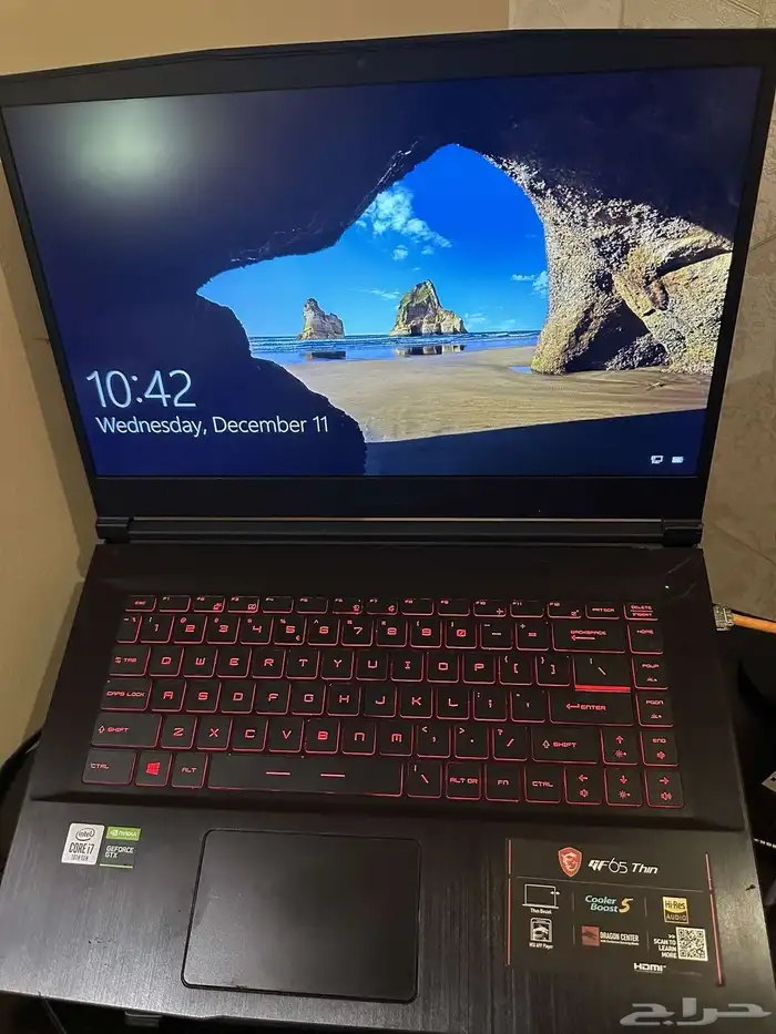 MSI GF65 thin laptop 1
